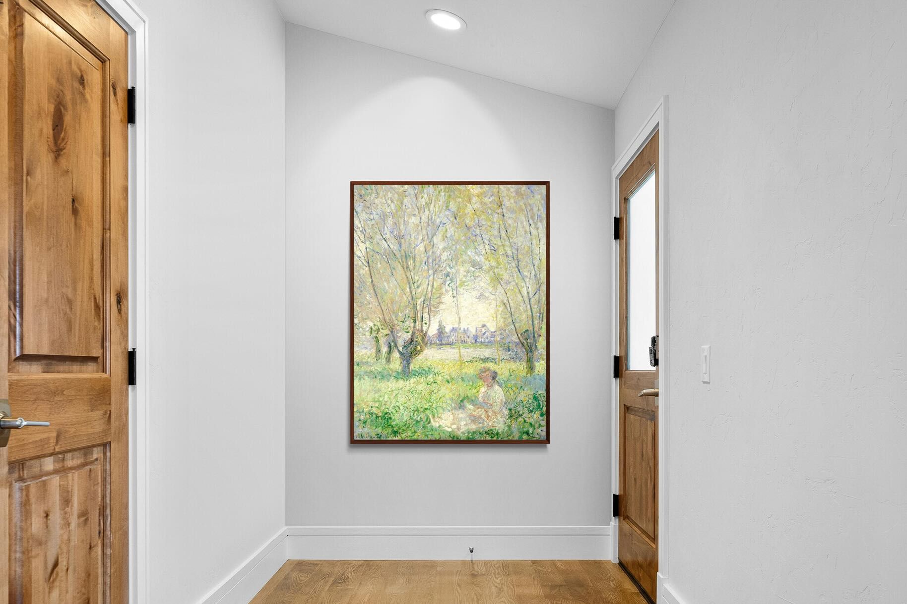 Pixalot ® Woman Seated under the Willows