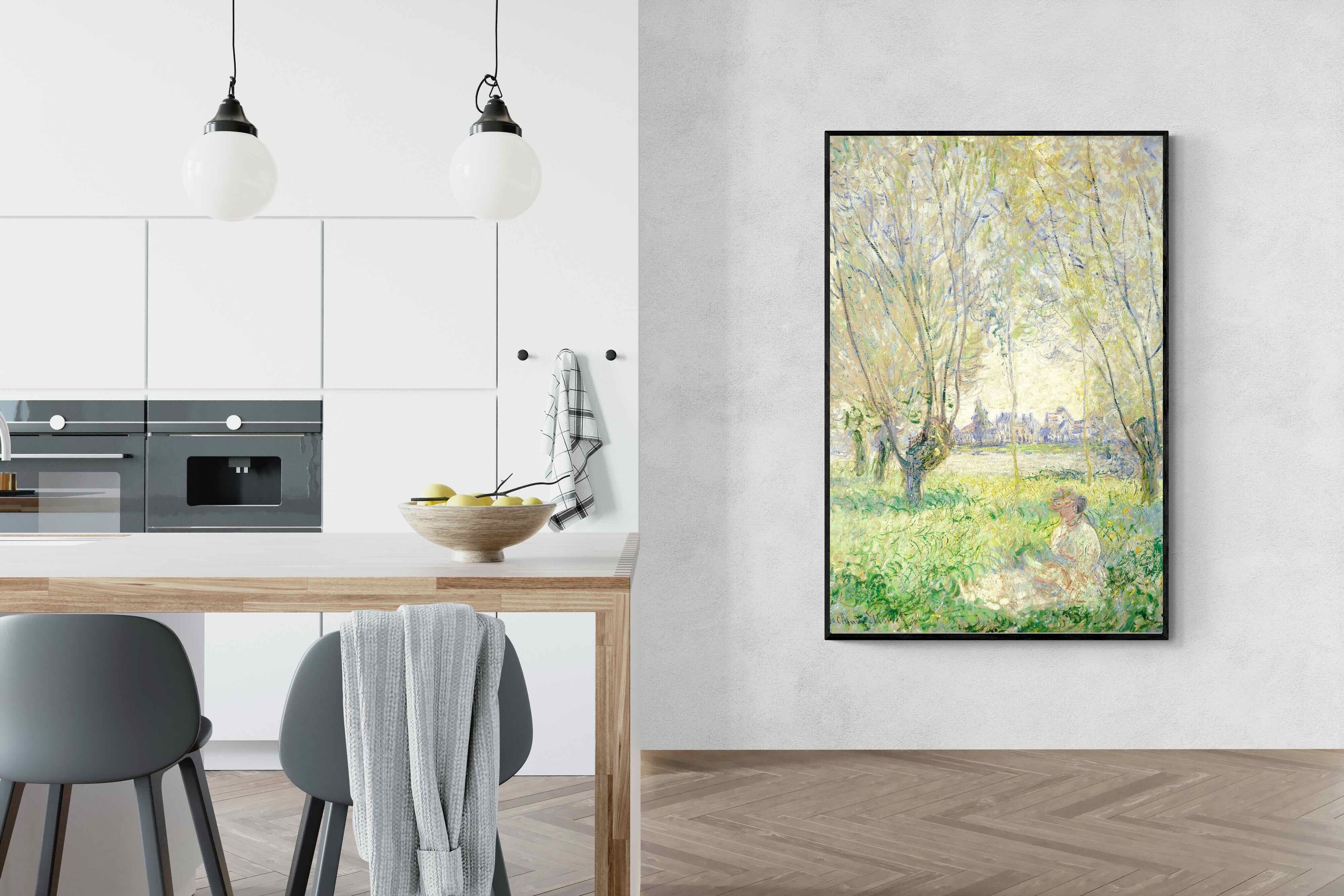 Pixalot ® Woman Seated under the Willows