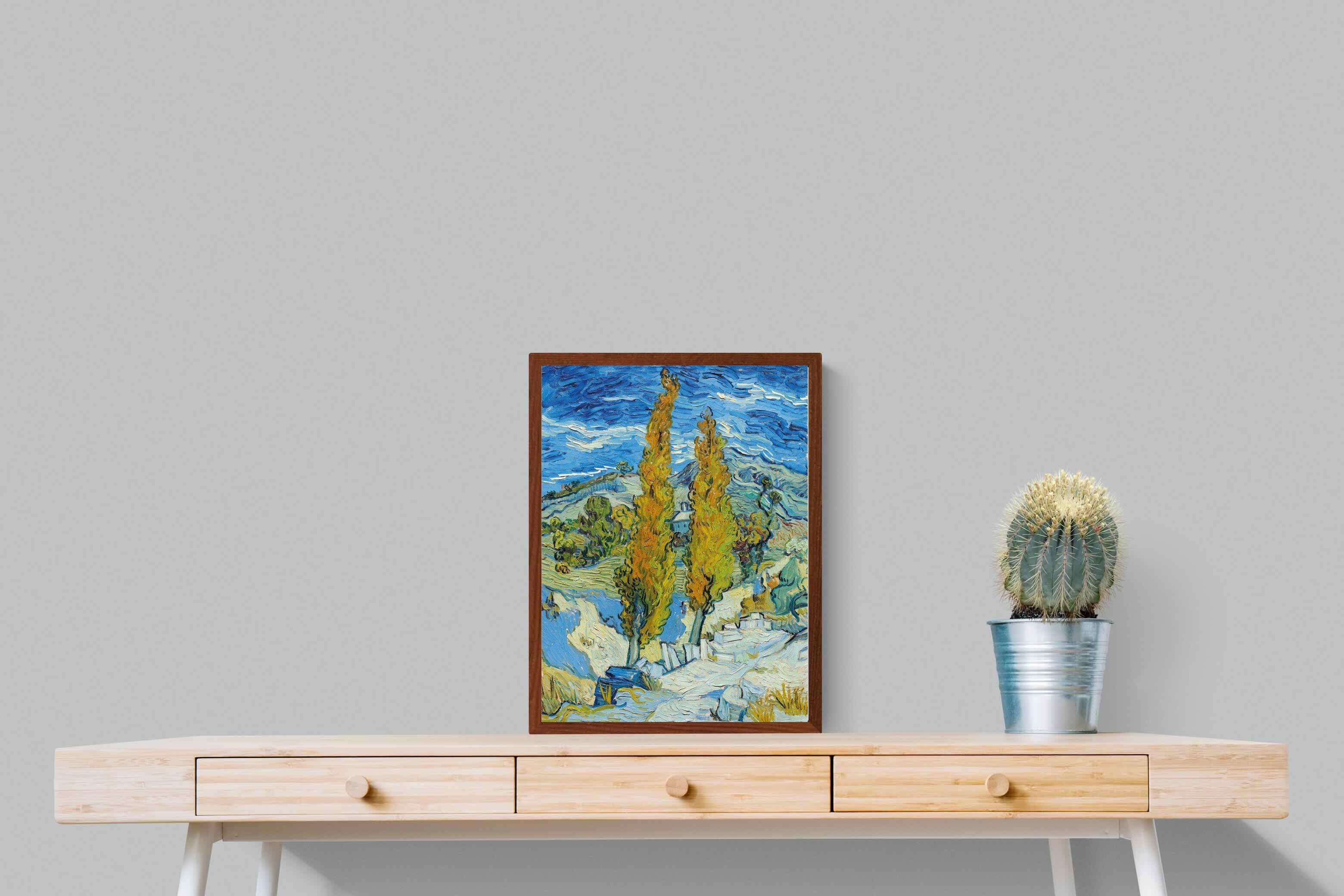 Pixalot Poplars at Saint-Rémy