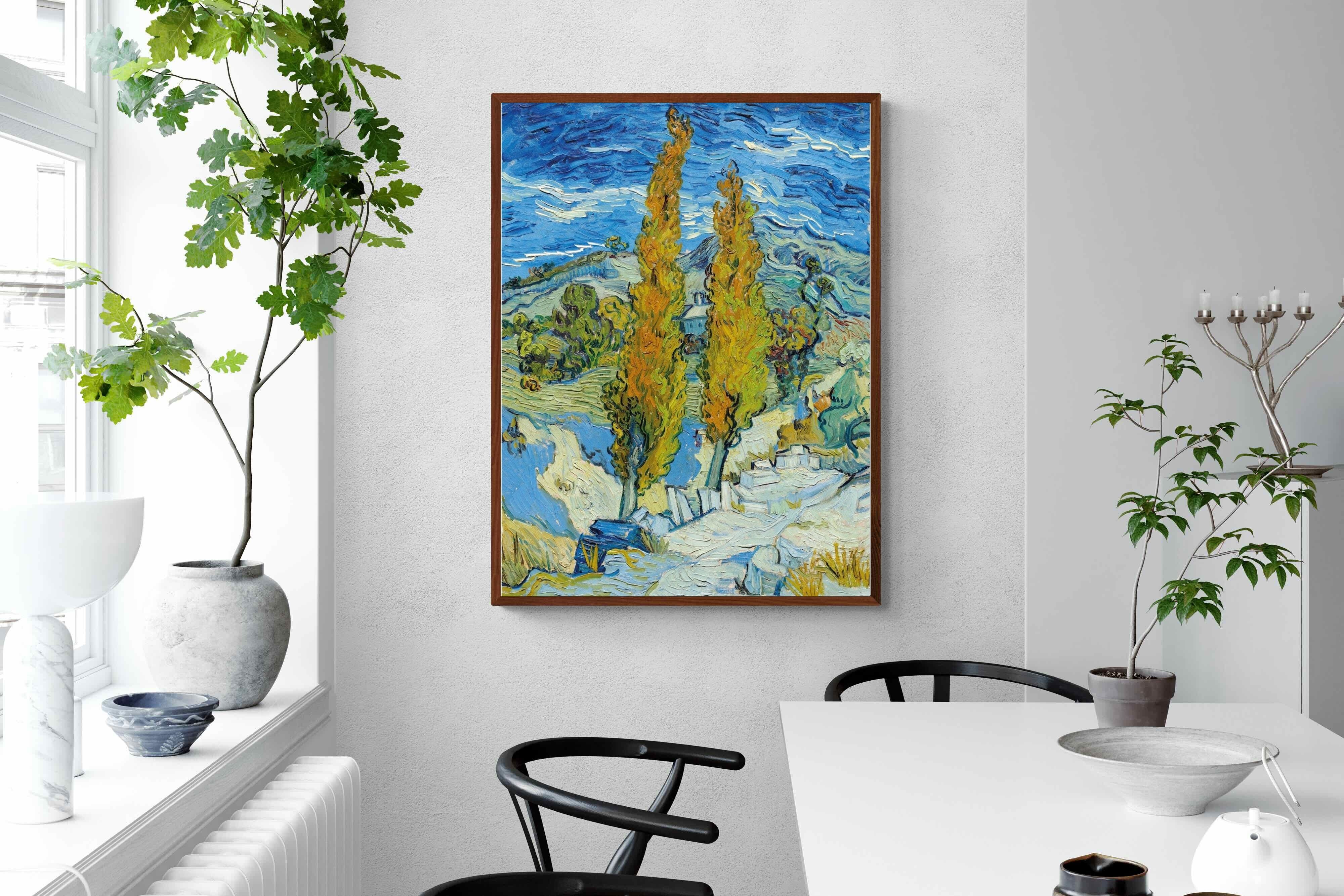 Pixalot Poplars at Saint-Rémy