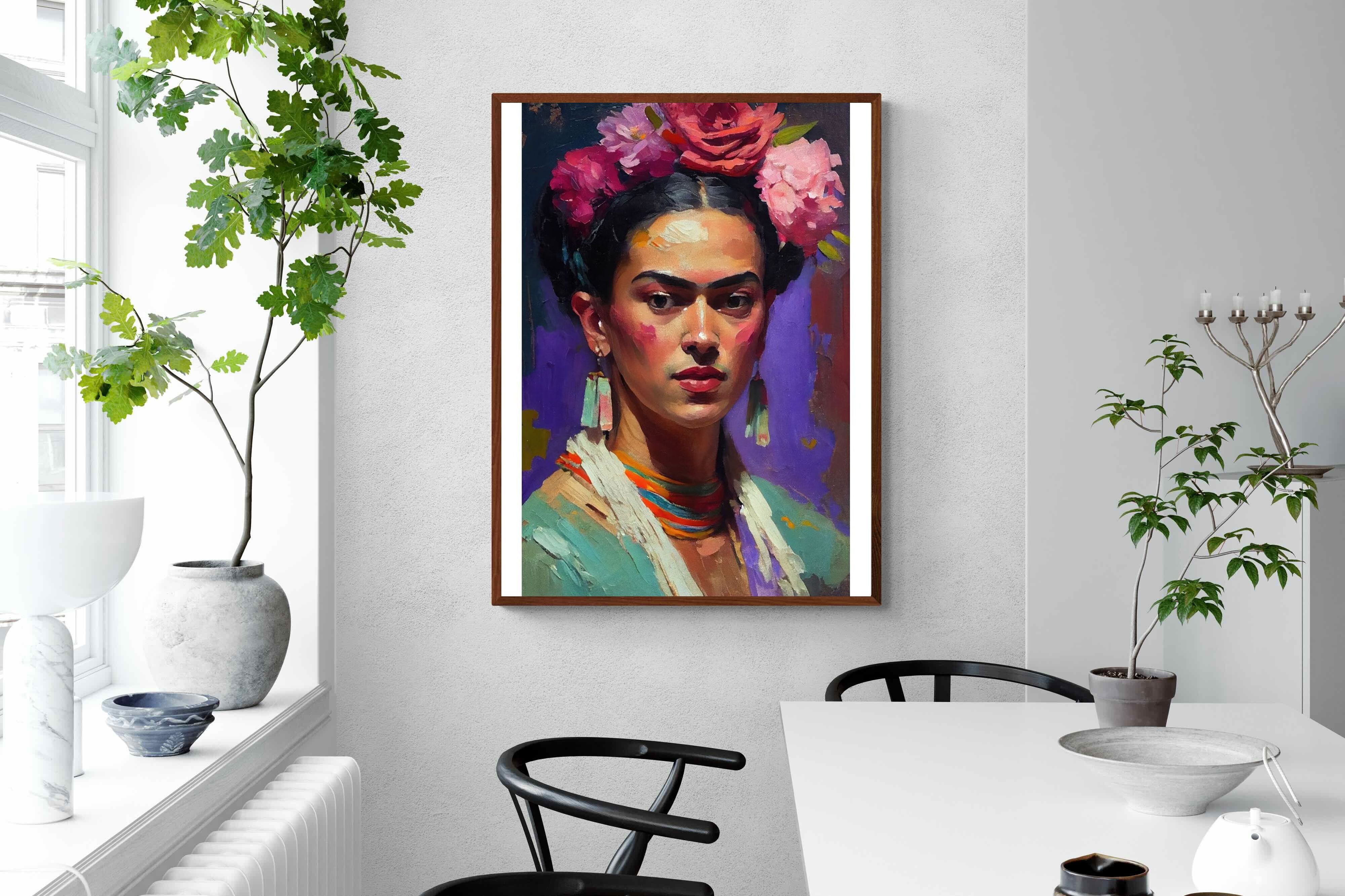 Pixalot Portrait of Frida