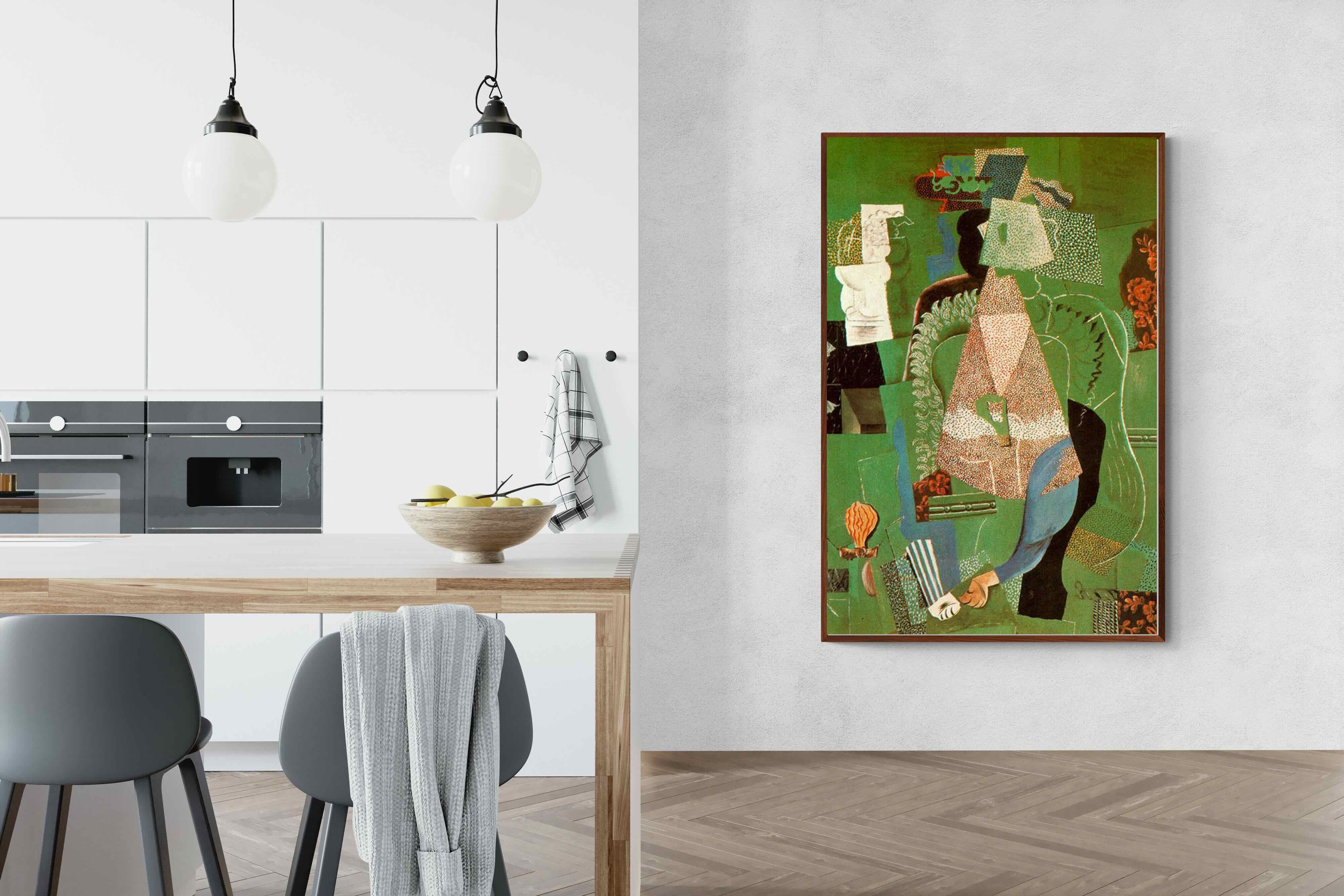 Pixalot Portrait of Young Girl (Picasso)