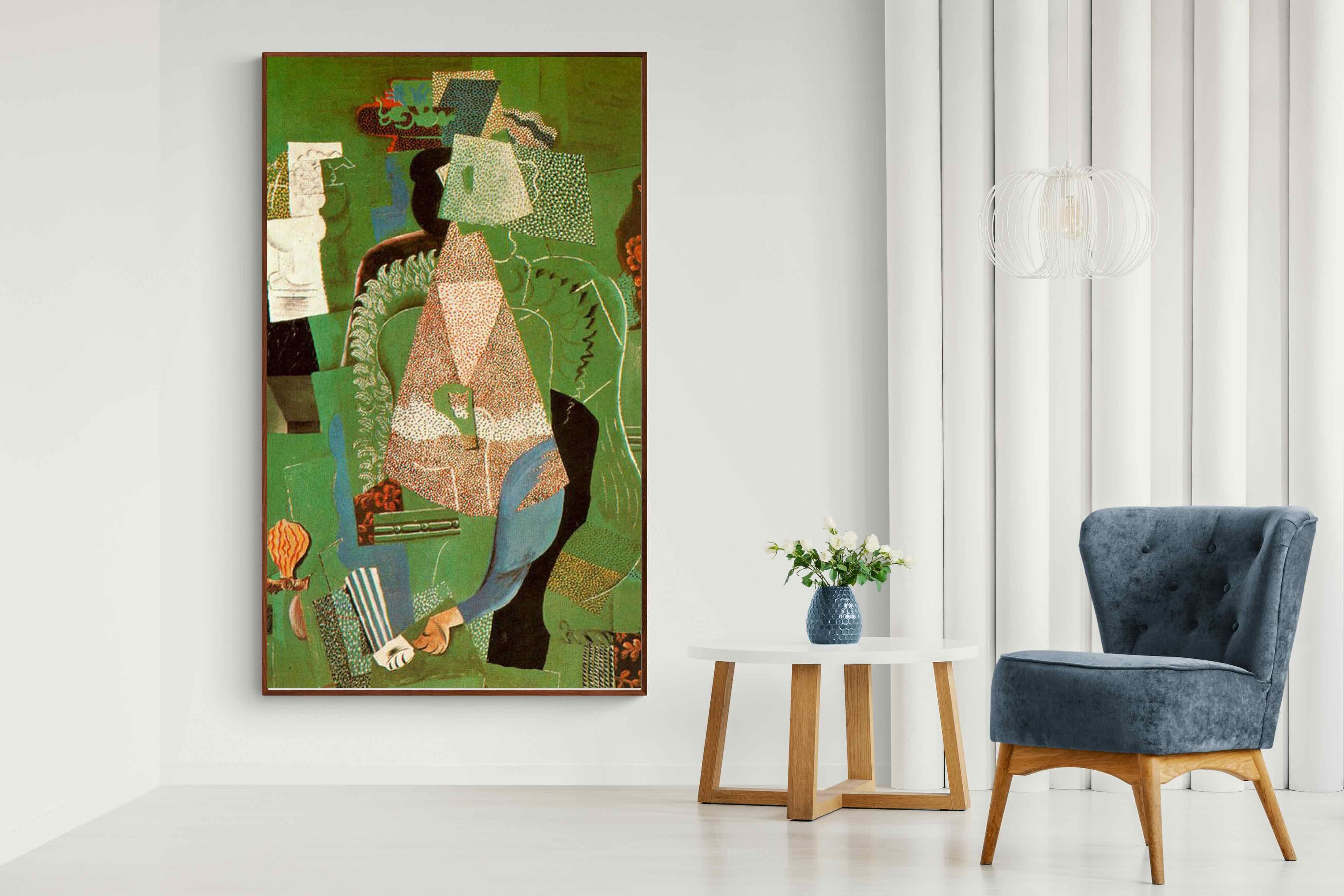 Pixalot Portrait of Young Girl (Picasso)