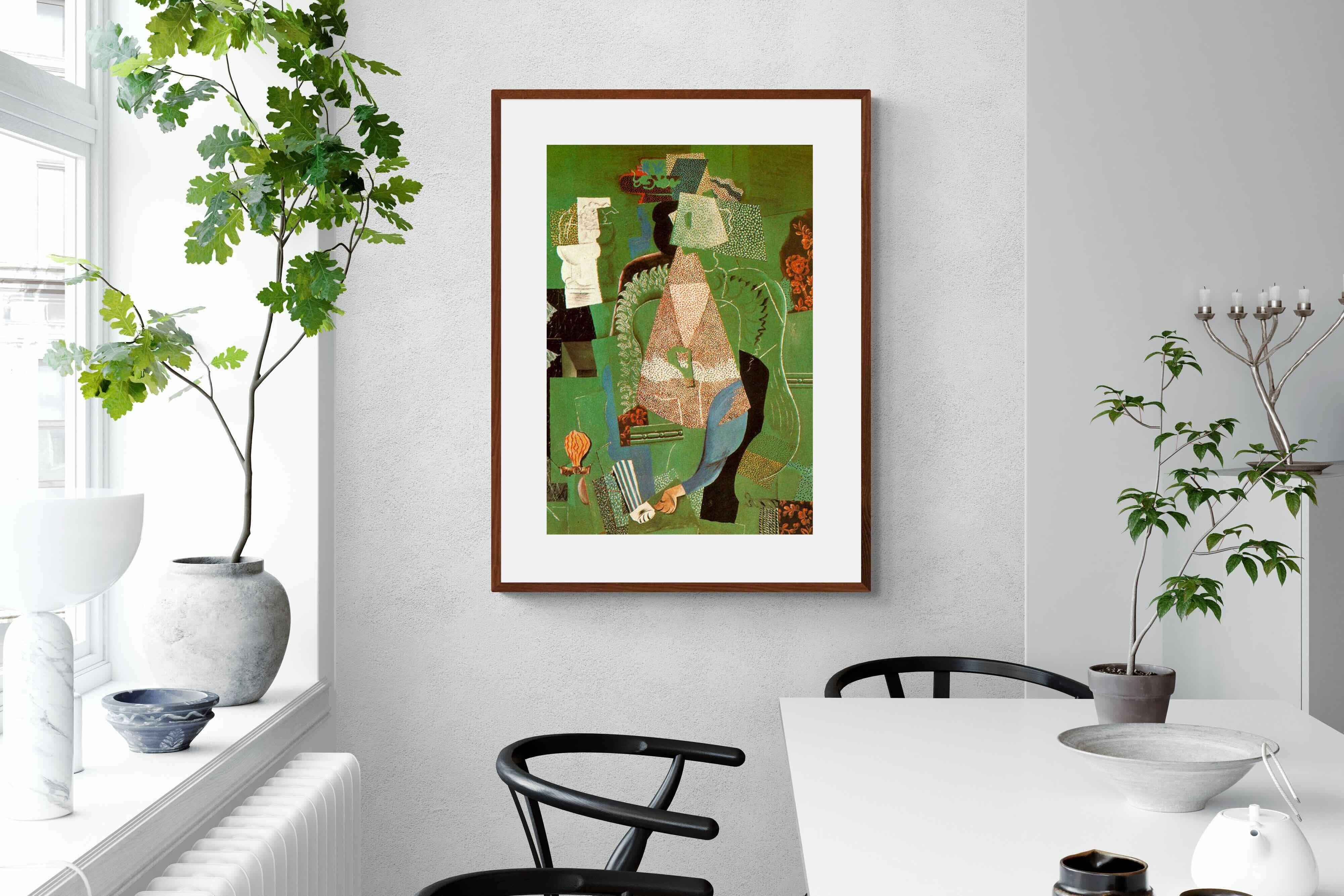 Pixalot Portrait of Young Girl (Picasso)