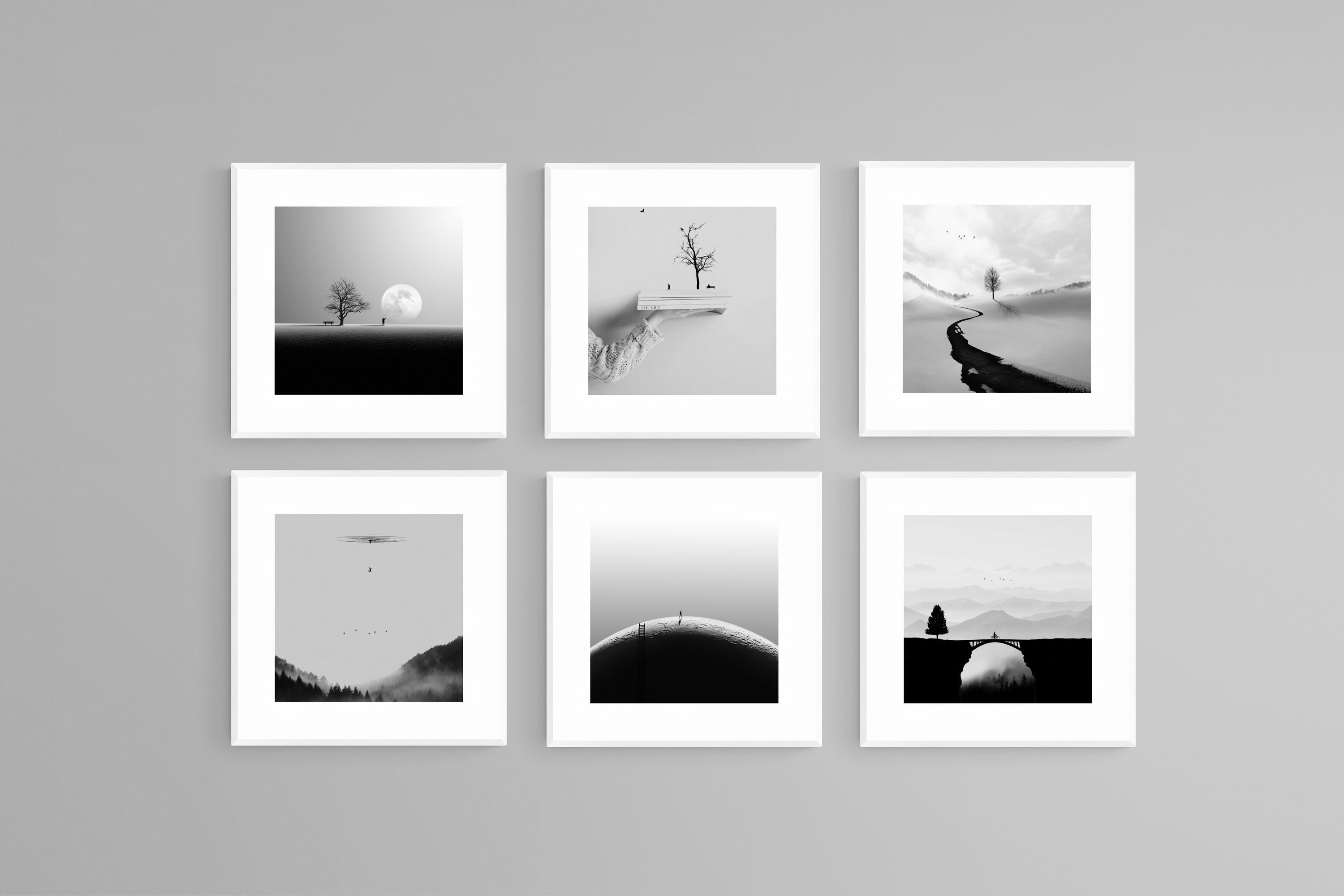 Quiet World Set of 6