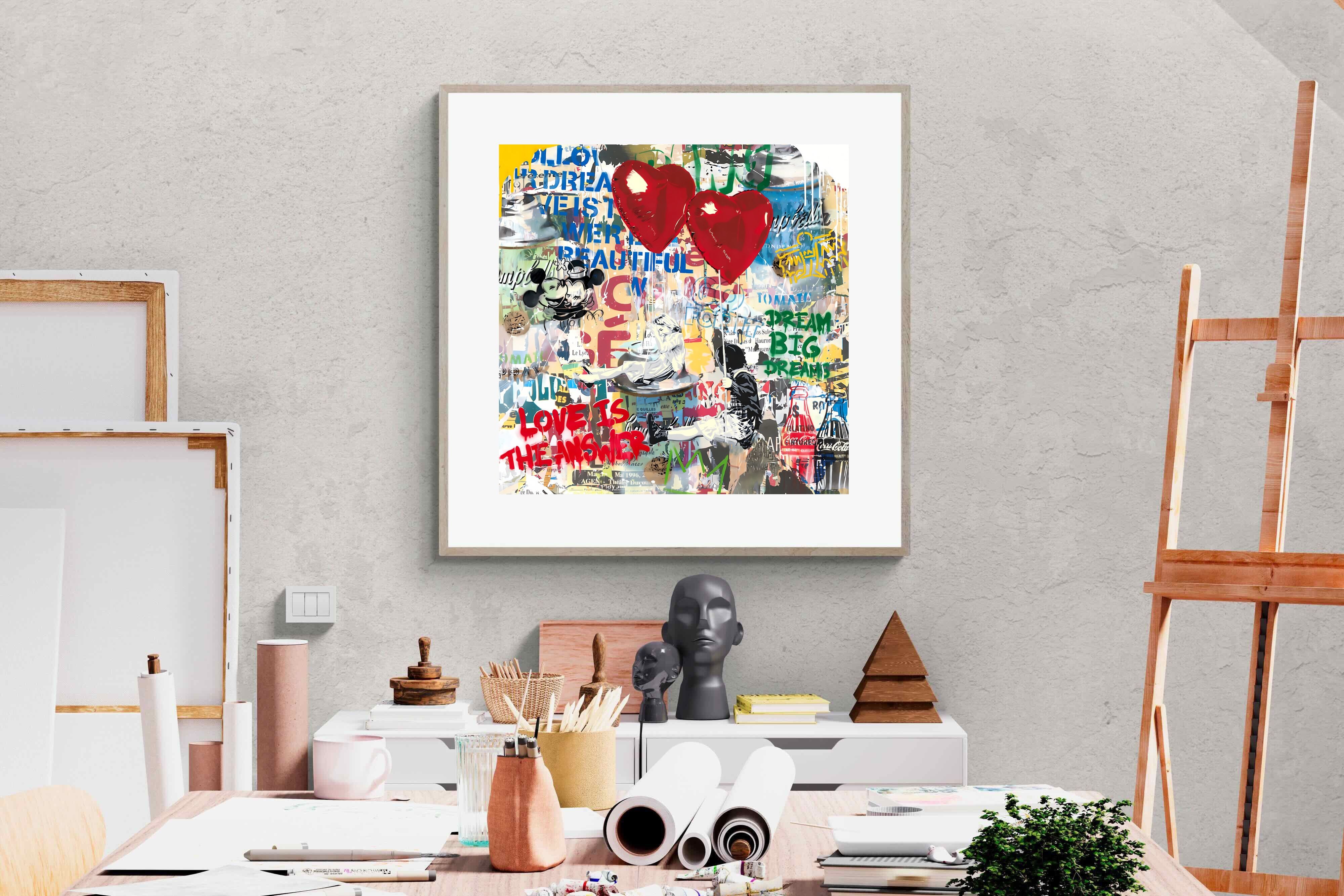 Pixalot Red Balloon Love