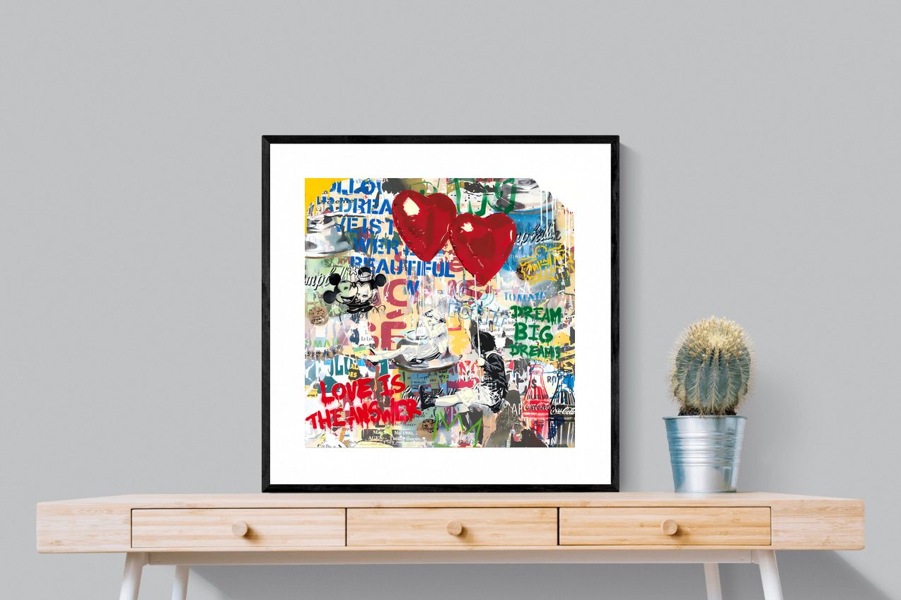 Pixalot Red Balloon Love