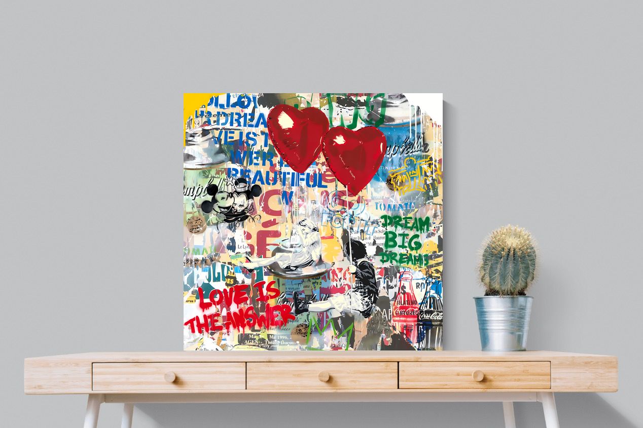 Pixalot Red Balloon Love