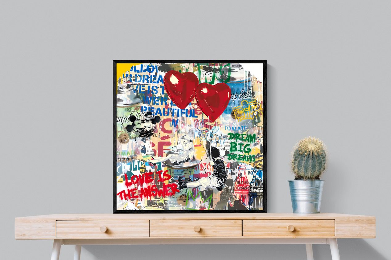 Pixalot Red Balloon Love