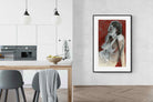 Pixalot Red Drape Study
