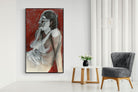 Pixalot Red Drape Study