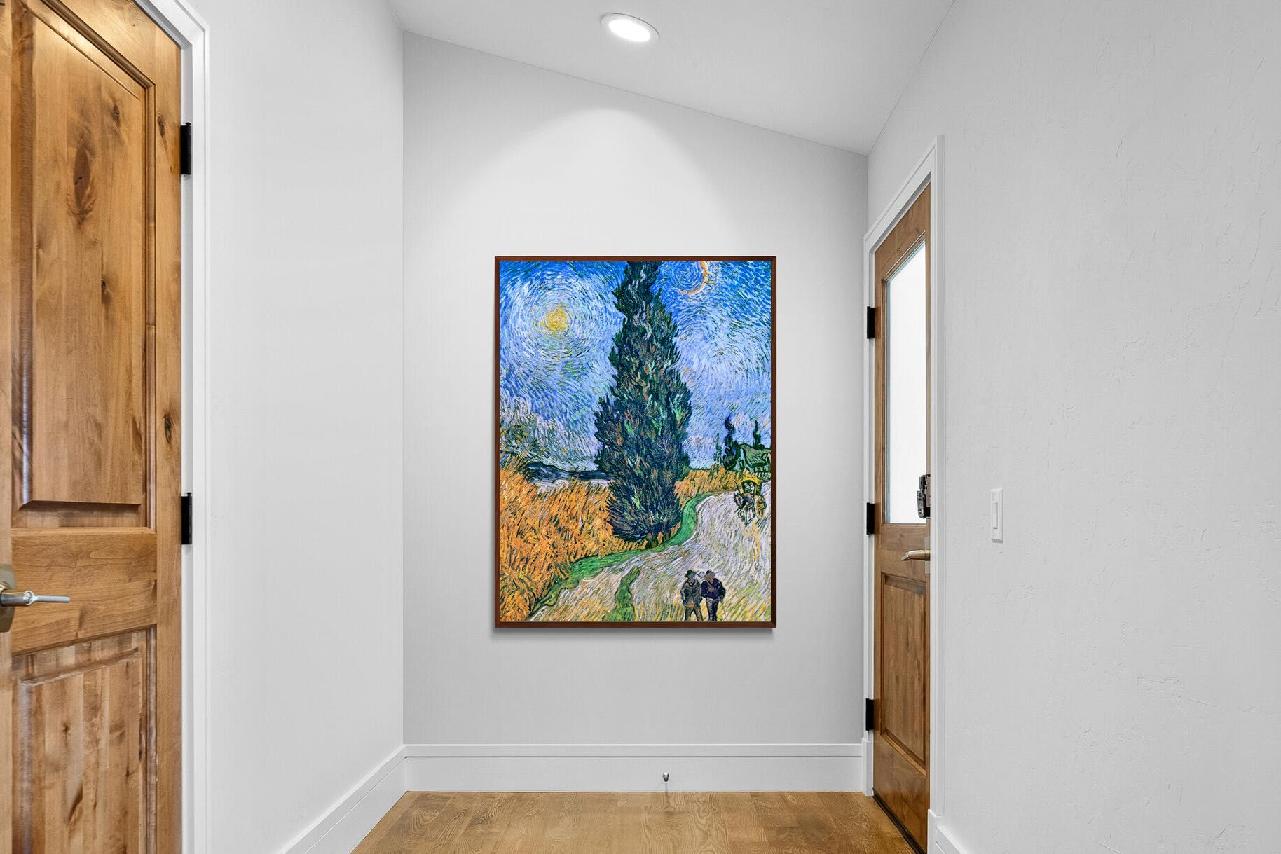 Pixalot Road with Cypress and Star