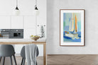 Pixalot Sailboat on the Water
