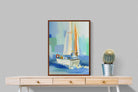 Pixalot Sailboat on the Water
