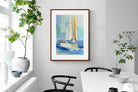 Pixalot Sailboat on the Water
