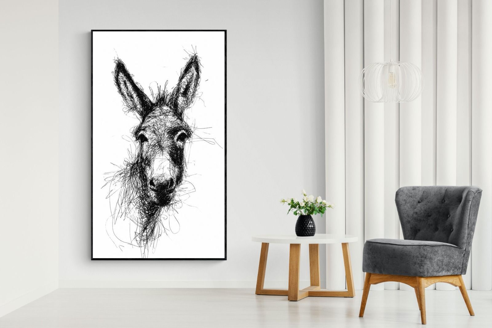 Pixalot Scribbly Donkey