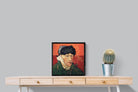 Pixalot Self-Portrait with Bandaged Ear and Pipe