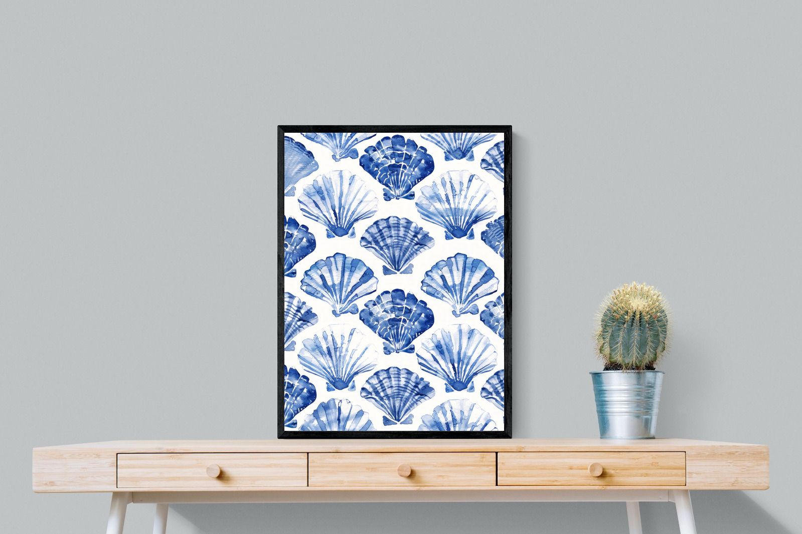 Pixalot Shell Pattern in Blue