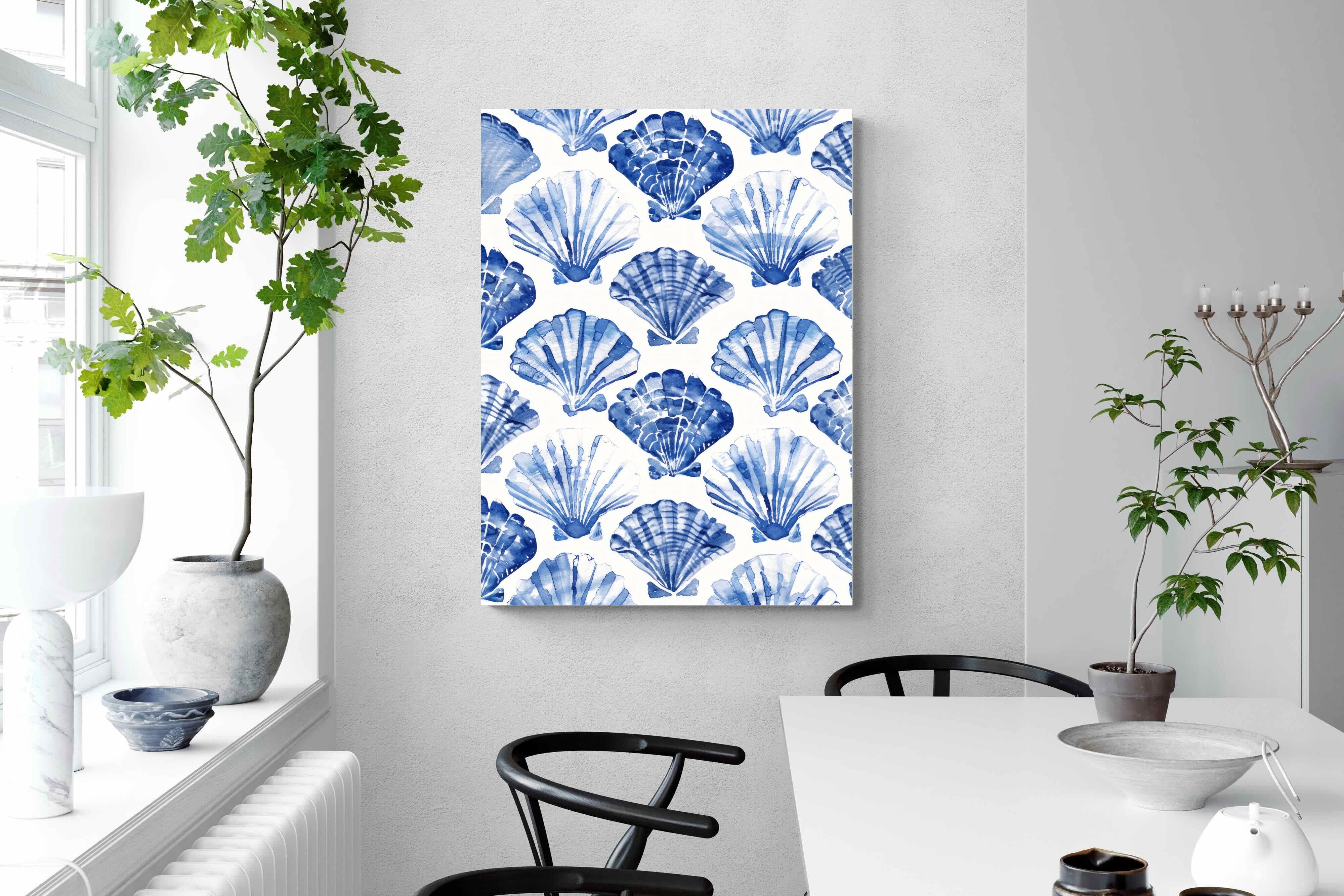 Pixalot Shell Pattern in Blue