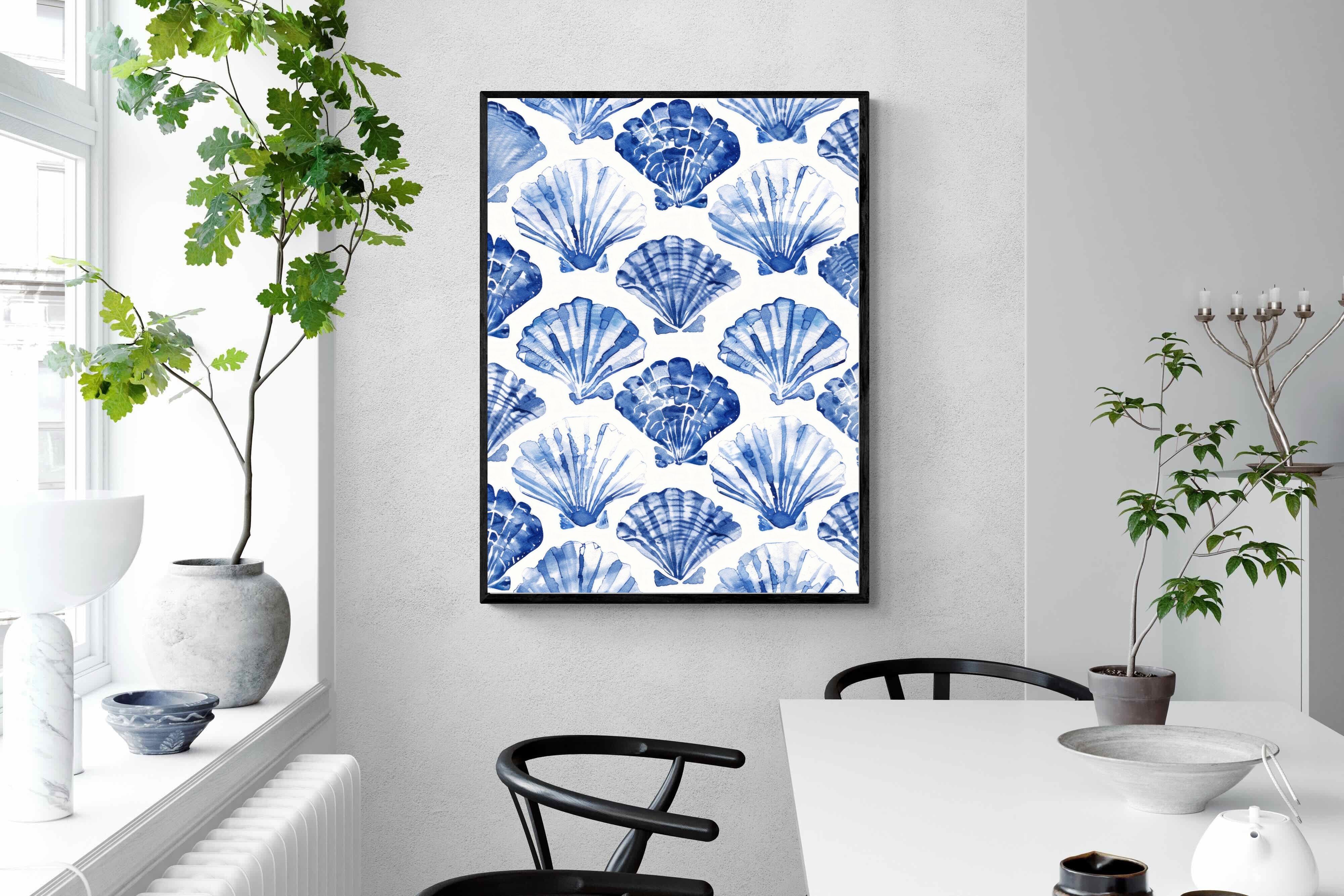 Pixalot Shell Pattern in Blue