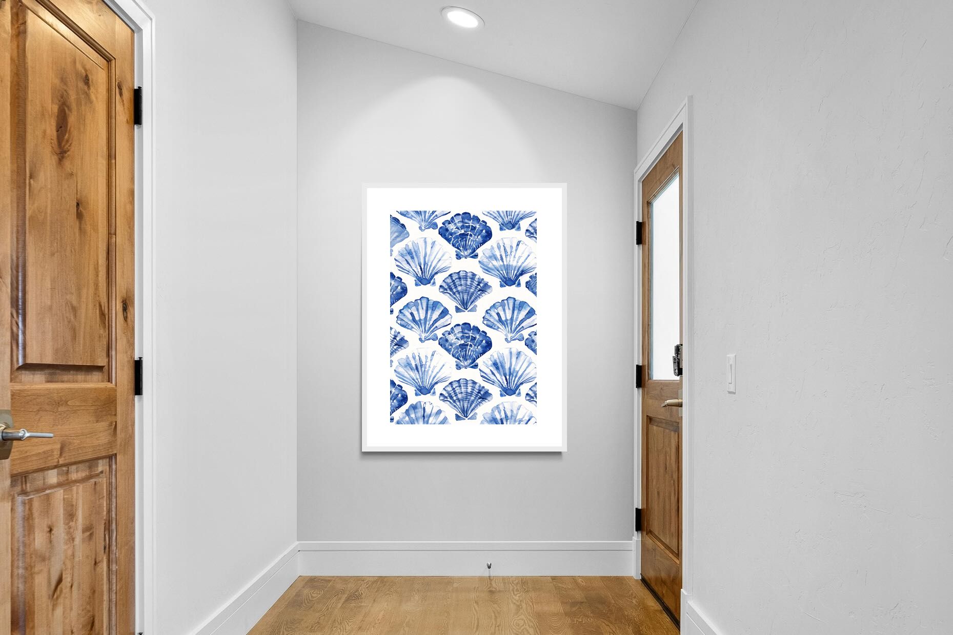 Pixalot Shell Pattern in Blue