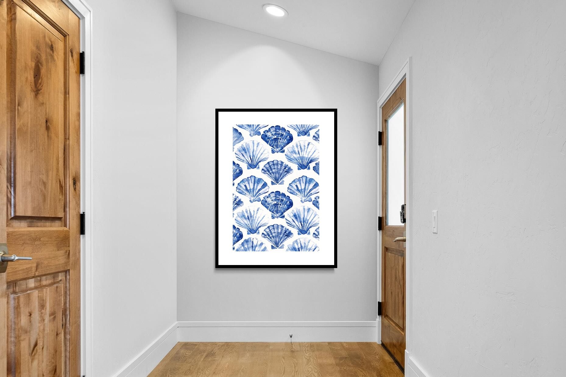Pixalot Shell Pattern in Blue