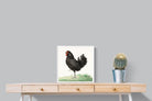 Pixalot Standing Black Chicken
