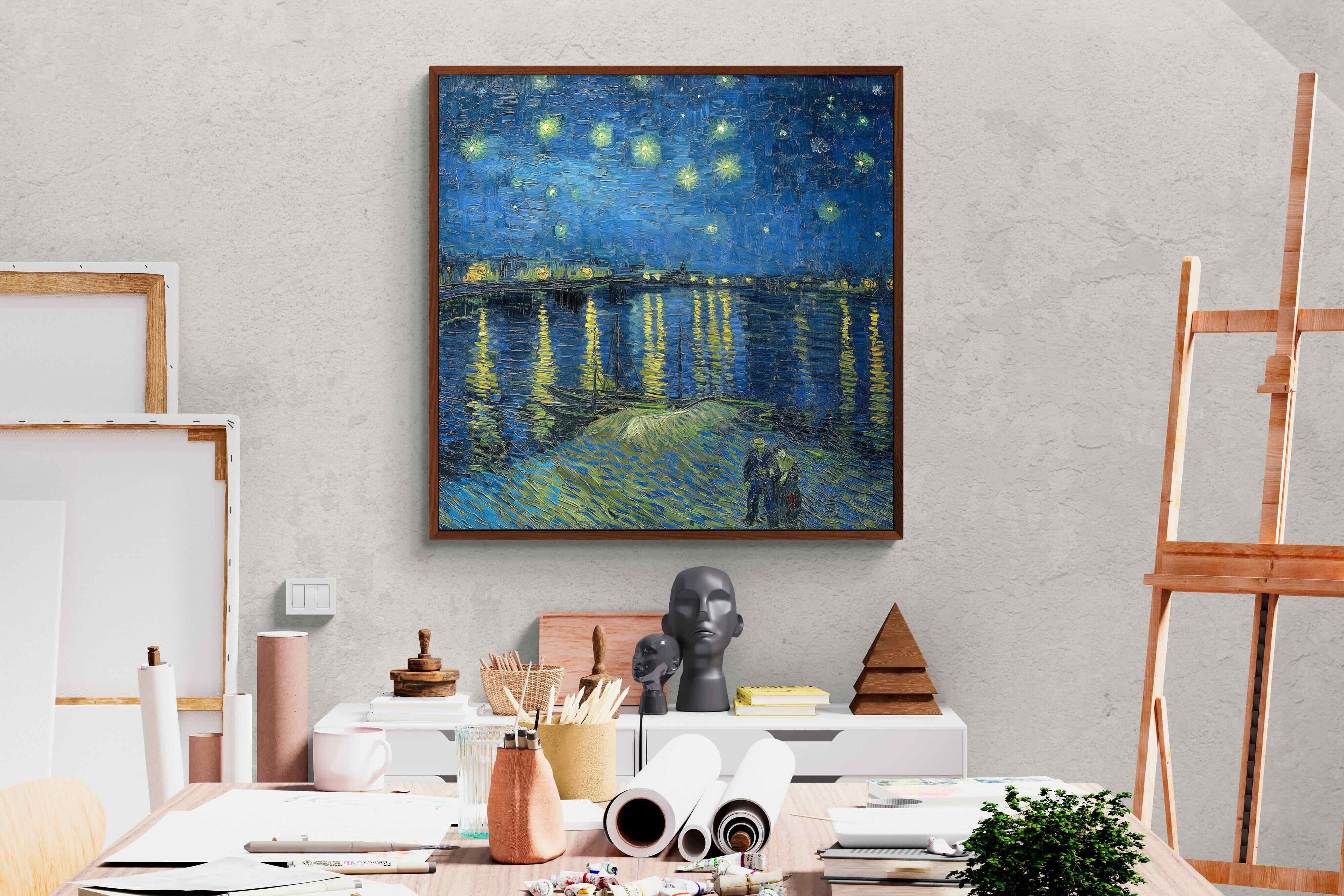 Pixalot Starry Night Over the Rhone