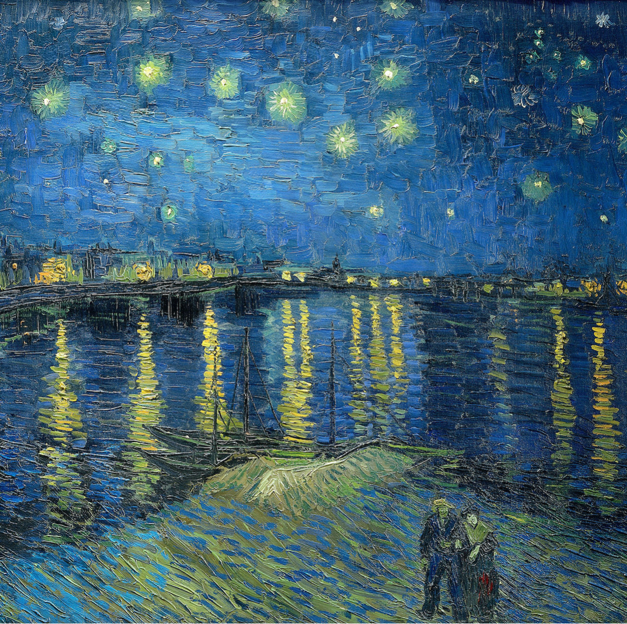 Starry Night Over the Rhone