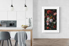 Pixalot Still Life with Flowers in a Glass Vase