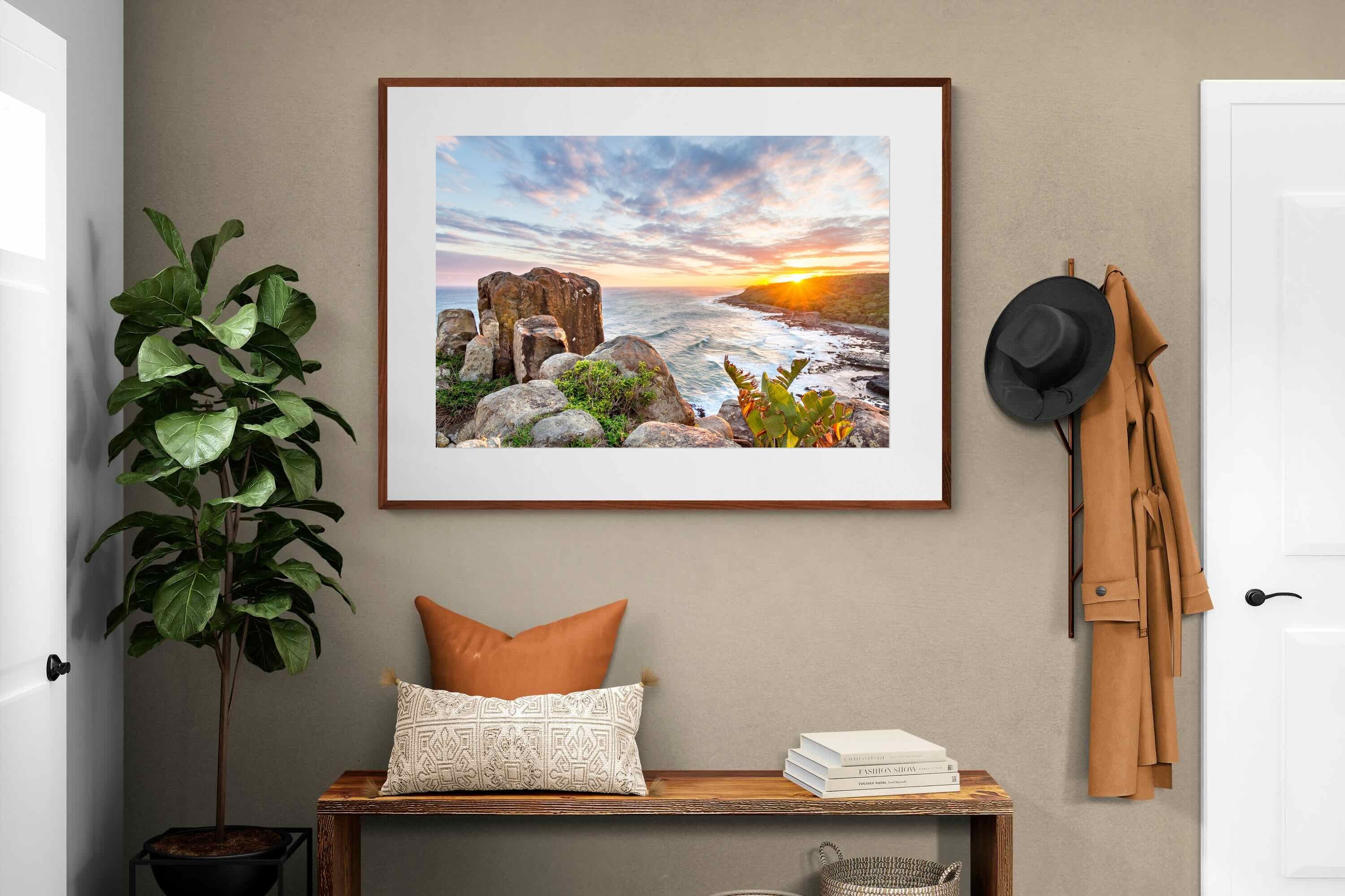 Pixalot ® Sunrise Over Rocky Bluff