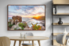 Pixalot ® Sunrise Over Rocky Bluff