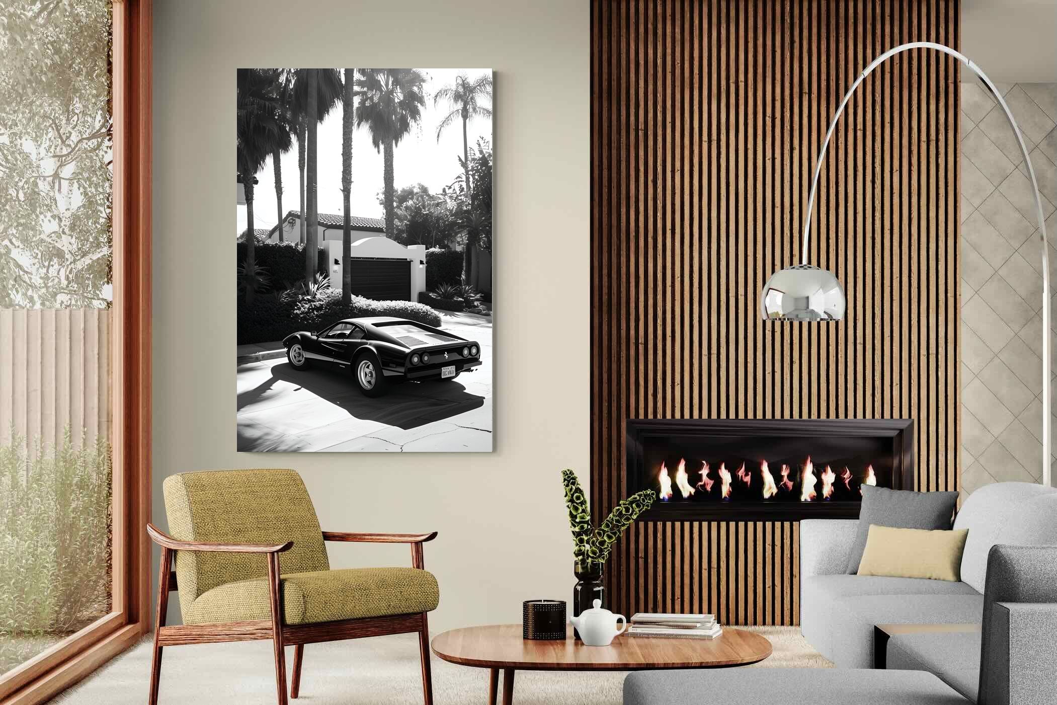 Pixalot Sunset Drive Ferrari