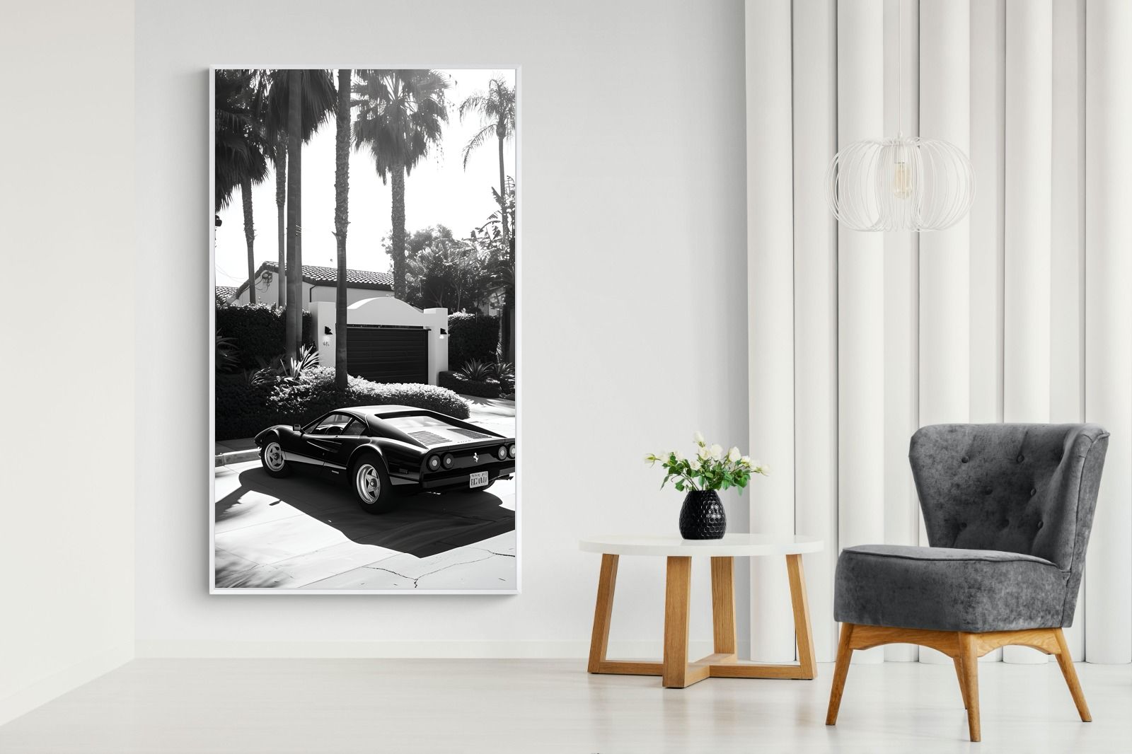 Pixalot Sunset Drive Ferrari