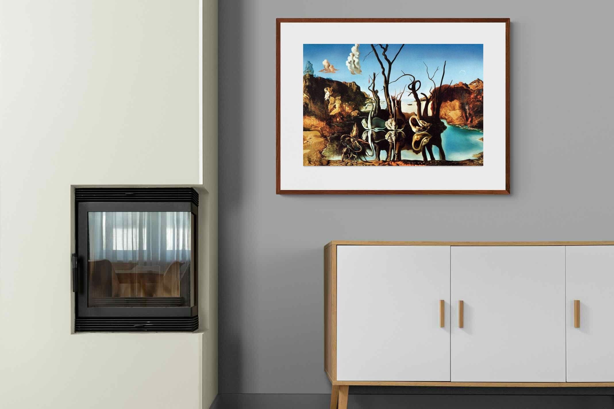 Pixalot ® Swans Reflecting Elephants