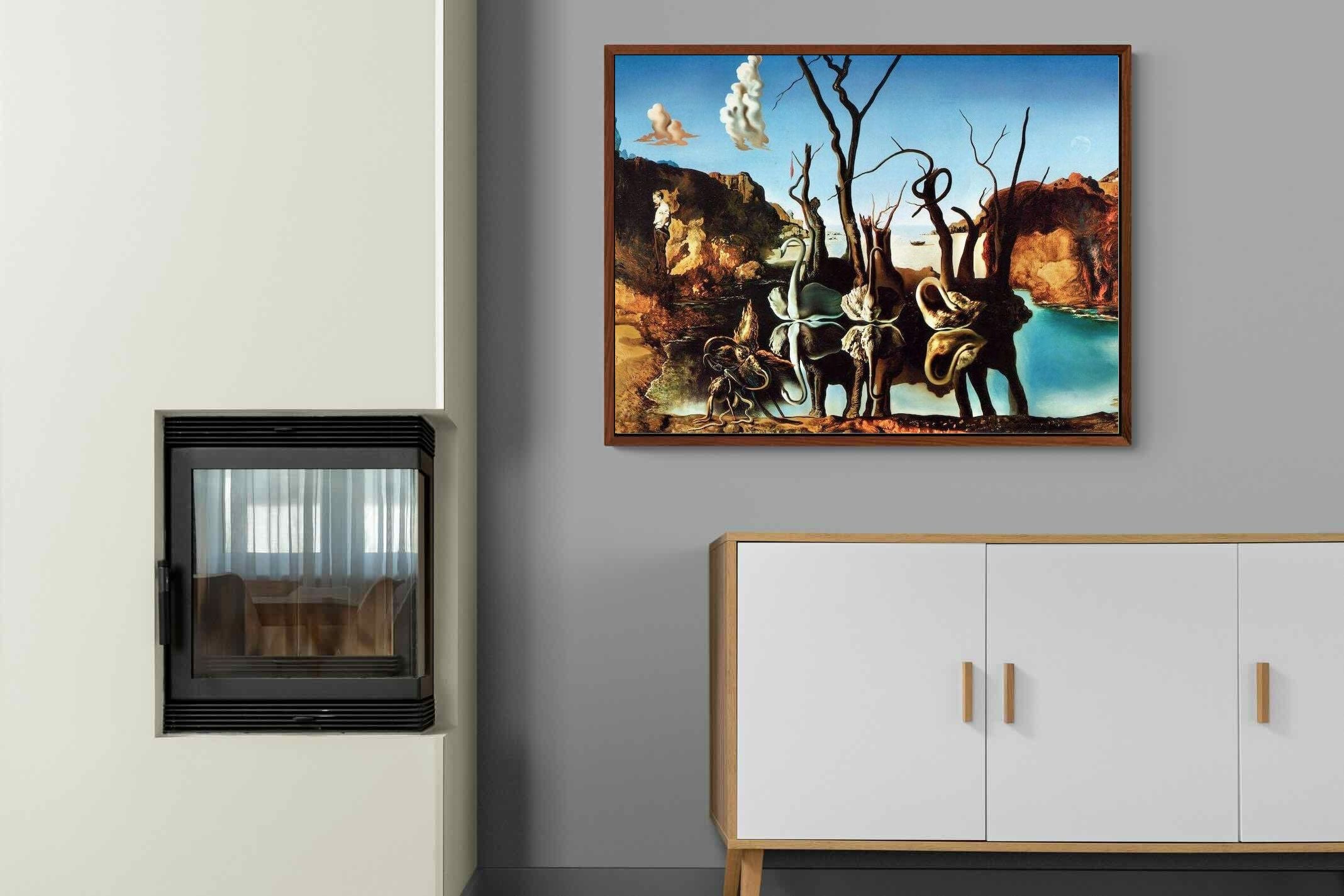 Pixalot ® Swans Reflecting Elephants