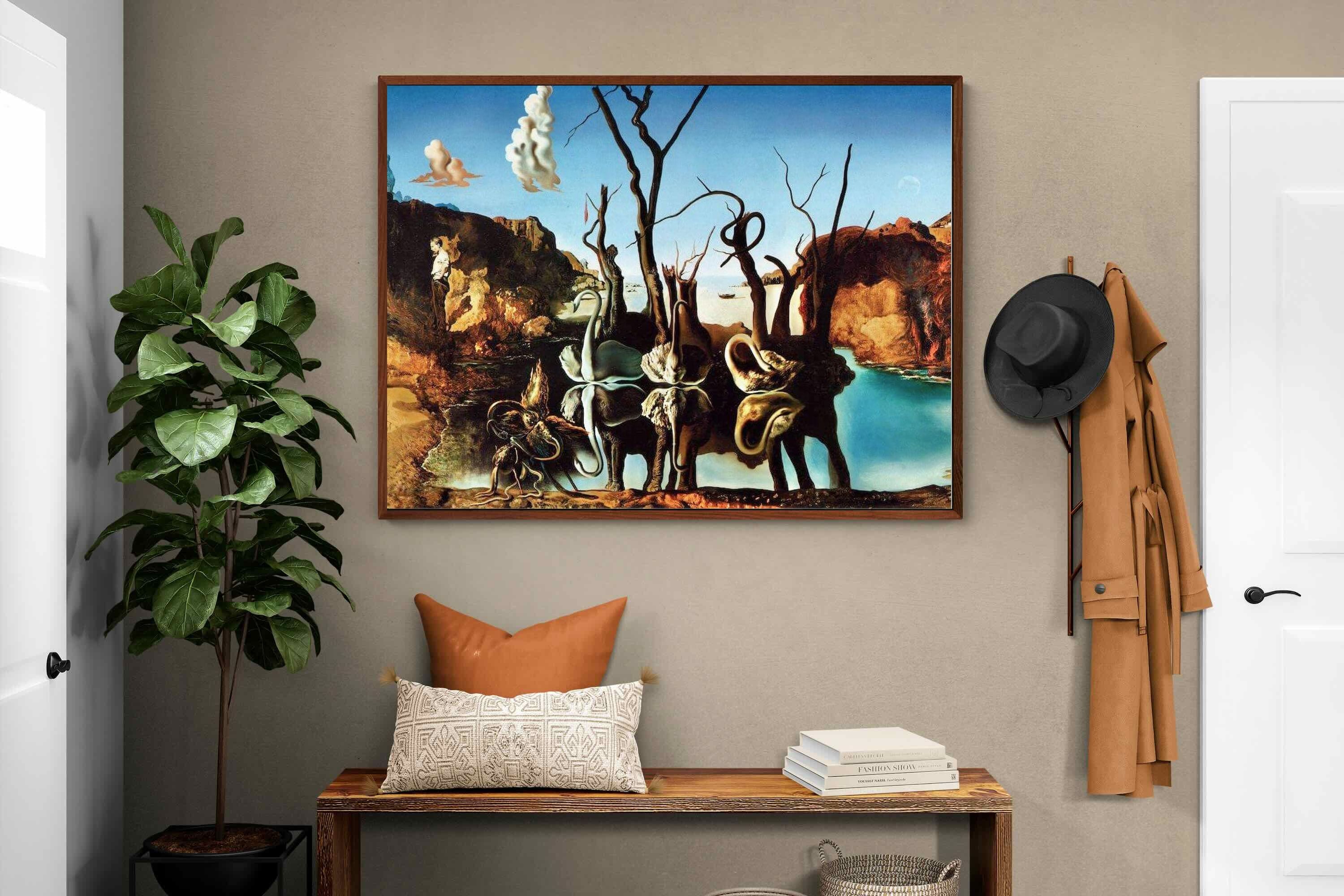 Pixalot ® Swans Reflecting Elephants