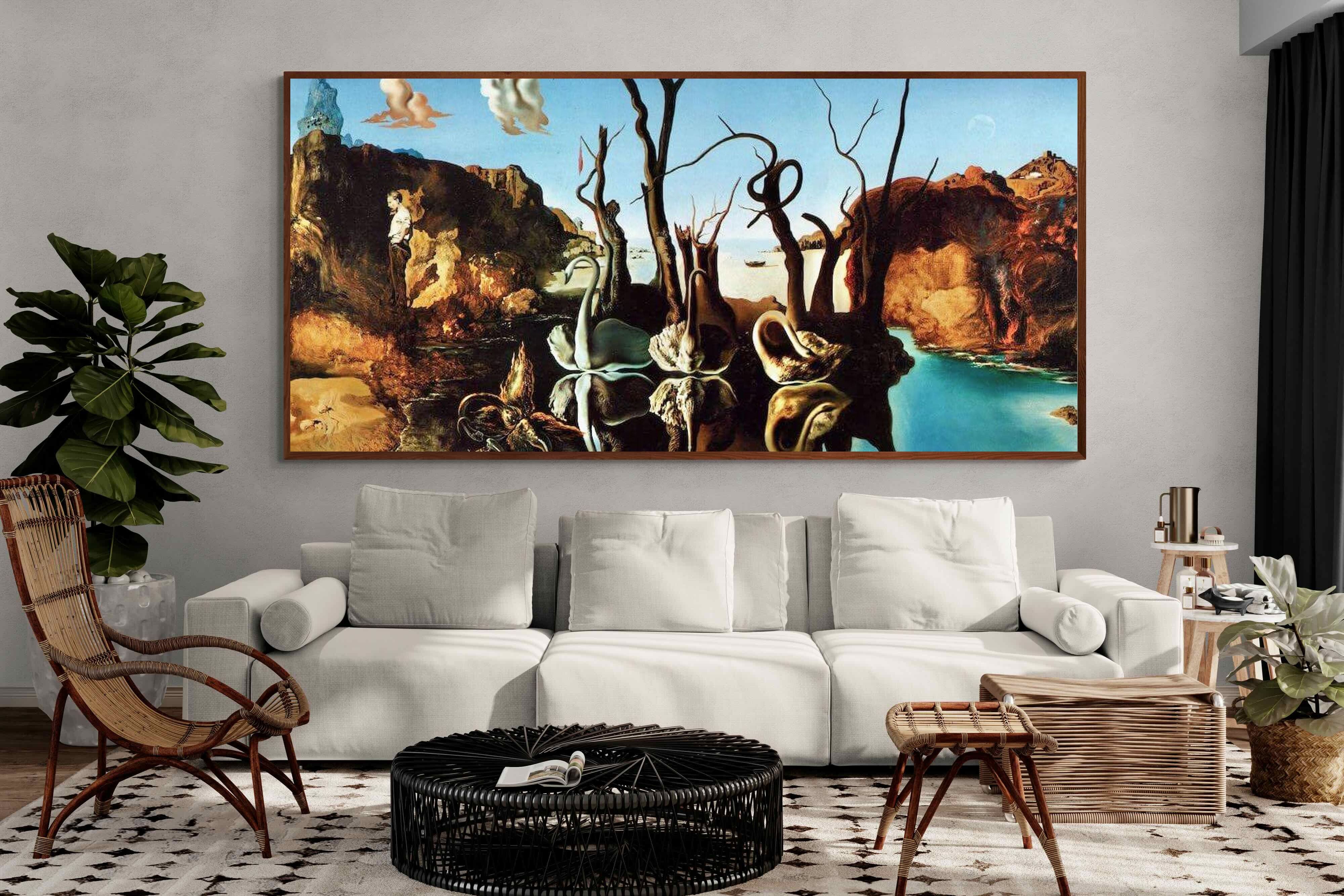 Pixalot ® Swans Reflecting Elephants