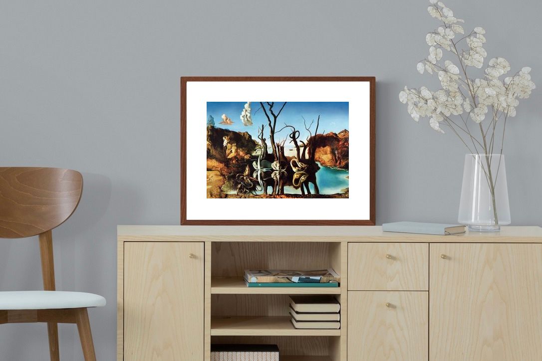 Pixalot ® Swans Reflecting Elephants