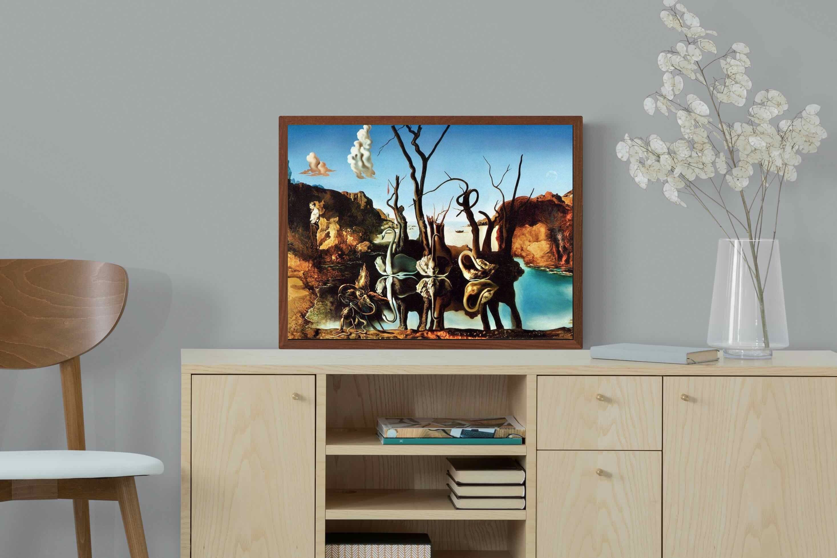 Pixalot ® Swans Reflecting Elephants