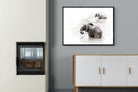 Pixalot Swimming Elephants (Landscape)