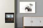 Pixalot Swimming Elephants (Landscape)