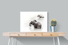Pixalot Swimming Elephants (Landscape)