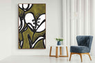 Pixalot Tulips In Moss Green