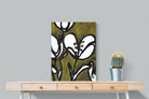 Pixalot Tulips In Moss Green
