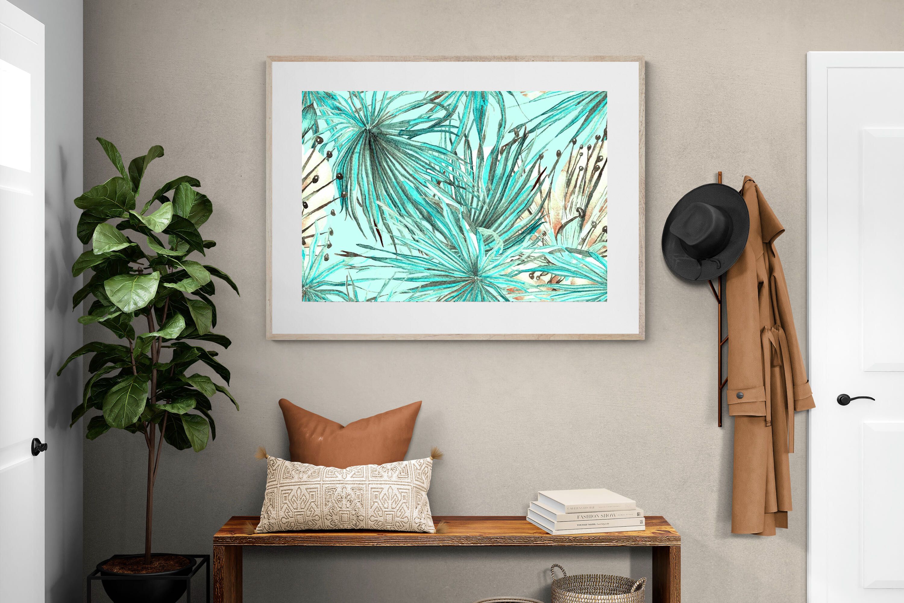 Pixalot Turquoise Watercolour