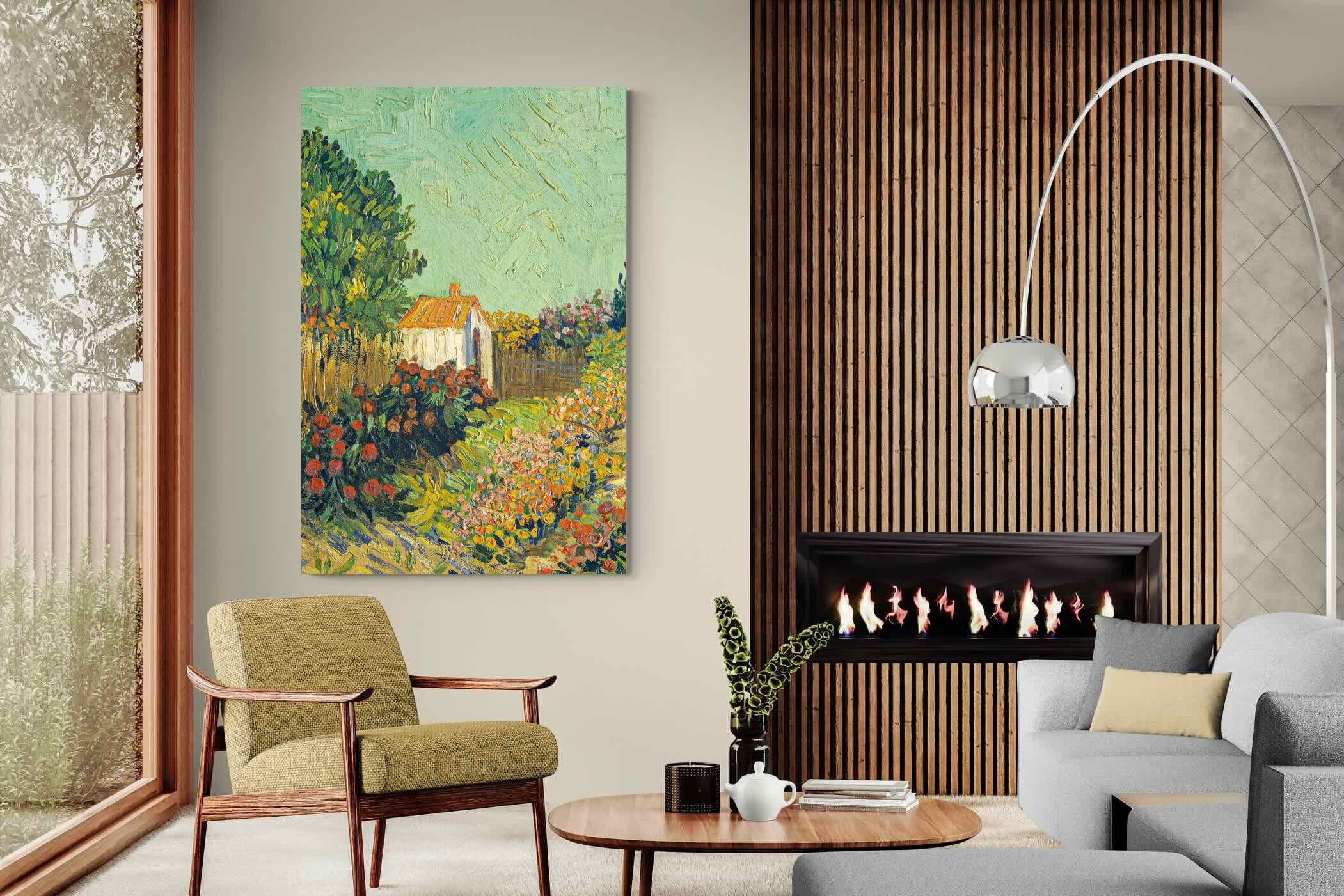 Pixalot Van Gogh Garden Landscape