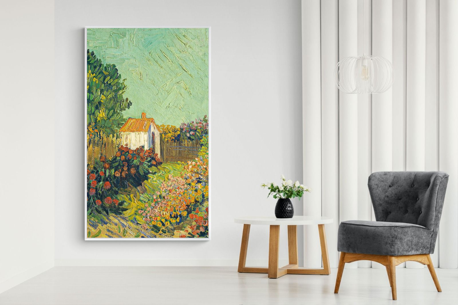 Pixalot Van Gogh Garden Landscape