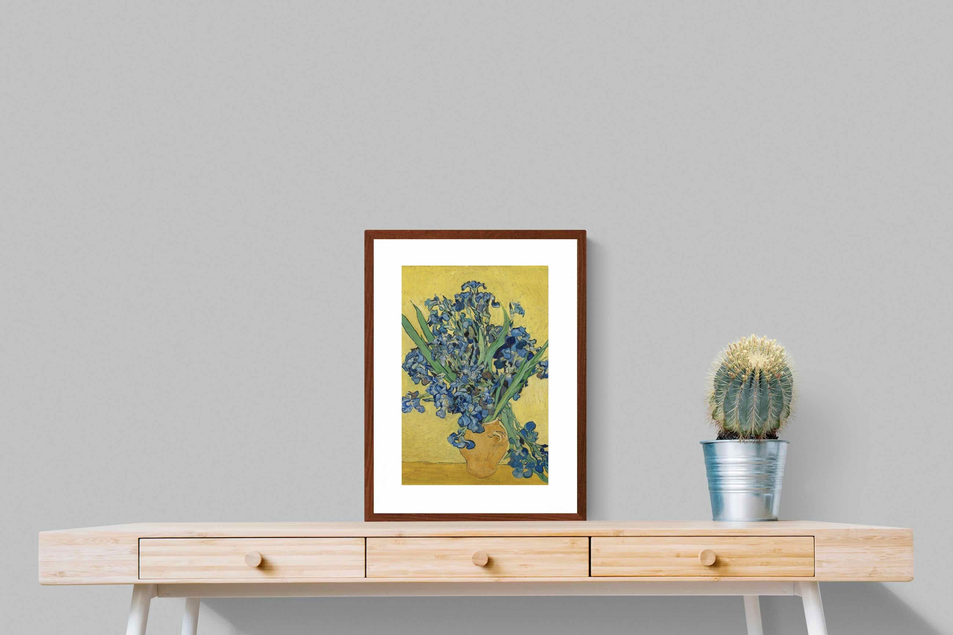 Pixalot Van Gogh Irises in Vase