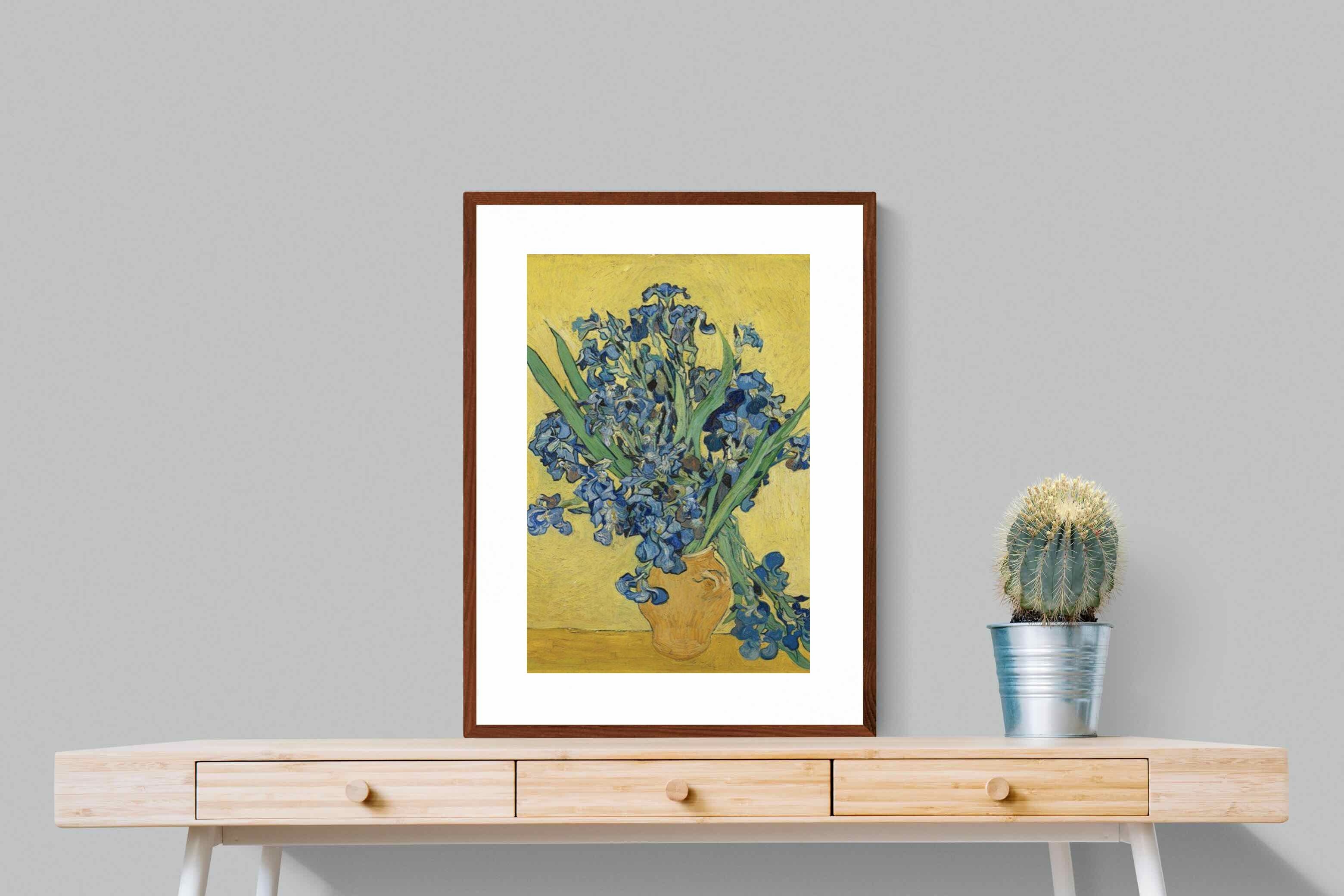 Pixalot Van Gogh Irises in Vase